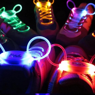 tian colorido led flash luz zapatos cordones fiesta disco zapatos correa brillo palo cordones.