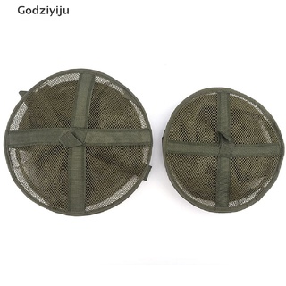 Godziyiju red de pesca portátil redonda plegable peces camarones jaula de malla fundición red trampa de pesca MY (8)