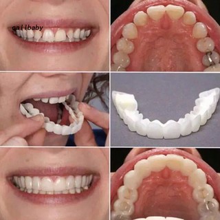 2 pzas/juego de Dentadura Flex Superior e Inferior de sonrisa/Dentadura extraíble/revestimiento Dental/Cosmético (3)