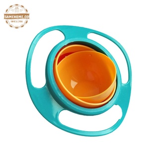 Bebé alimentación juguete tazón platos girar 360 tecnología divertido regalo accesorios bebé
