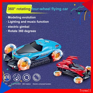 Juguete rotatorio Roadster cambiable Forma múltipleducciones Flying Sports Modelo De coche juguete eléctrico Para niños