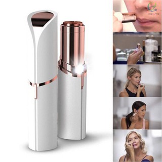 dispositivo h/f/mini depilador portátil para mujer/lápiz labial eléctrico sin flawless/depilador facial indoloro