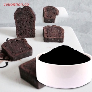 celio 60g comestible negro bambú carbón en polvo ingredientes cosméticos alimentos diy (1)