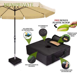 meniprivate patio al aire libre paraguas base parasol tienda de campaña parasol bolsa de arena desmontable suministros de jardín a prueba de tiempo hogar hotel bolsas de peso