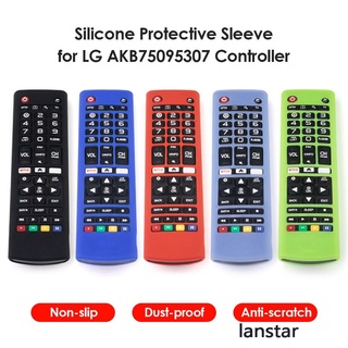 lanstar Fundas Protectoras De Silicona Para LG TV/Control Remoto Smart AKB75095307 AKB74915305 AKB75375604