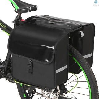 28l resistente al agua bicicleta asiento trasero bolsa portaequipajes maletero bolsas de bicicleta viajero bolsa alforja