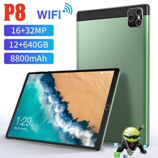 P8 8800mAh Dual SIM 12GB 640GB 8 Pulgadas Tablet PC