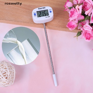 roswetty - termómetro digital para alimentos, barbacoa, cocina, agua, herramienta de cocina