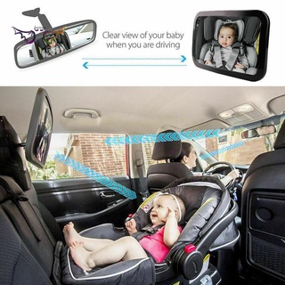 asiento de coche de bebé espejo de vista trasera frente a la espalda bebé niños niño niño niño sala de seguridad bebé espejo de seguridad