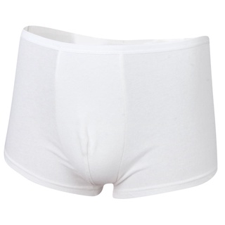 hombres blanco absorbente lavable incontinencia calzoncillos suave ropa interior (7)
