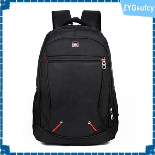 Backpack for Men Large Fit 15.6 in Laptop Business Travel School Bags Black