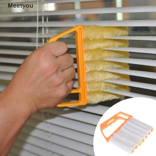 [meetyou] cepillo limpiador de persianas limpiador de persianas herramienta de limpieza fácil lavable ventana esquina co