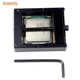 Butterfly(@) Metal CPU Delid Cap abrelatas herramienta para Intel LG X 3370K 4790K 6700K 7700K 8700K