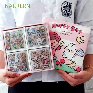 NARRERN Stationery Stationery Stickers Laptop Scrapbooking Cartoon Stickers Notebook Card Making Album Planner Diary Phone Case Decorative Stickers