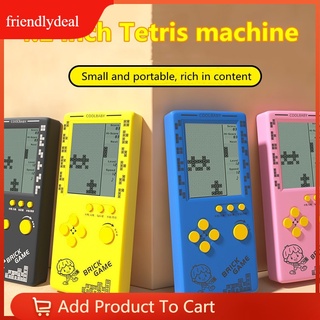 Consola de juegos nostálgica tradicional de Tetris