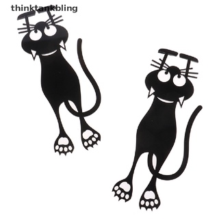 th4co 1pc marcador negro gato libro titular para libros papeles creativo regalo marcador martijn