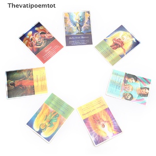 thevatipoemtot Archangel oracle Tarot Cards oracle Card Board Deck Games Palying Cards Popular goods (8)