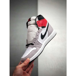 Zapatos Nike Air Jordan 1 High Og "Light Smoke Grey" Aj1 (8)