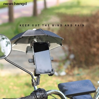 [nuevo] soporte para teléfono de bicicleta mini parasol paraguas decoración de bicicleta accesorios