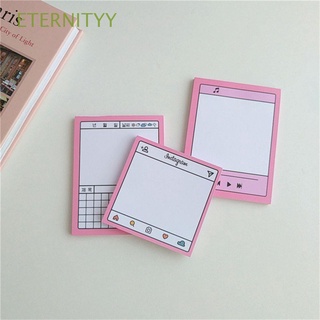 ETERNITYY Stationery Memo Pad DIY Decoration Message Note Notepad Diary Notepad School Office Supplies Journal Decor Planner Dialog Box