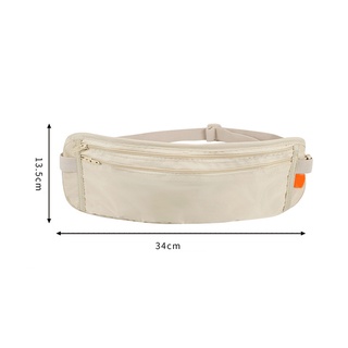 Aresuit - bolsa de cintura transpirable, fácil de usar, Nylon, ajuste cercano, bolsa de viaje para viaje (5)