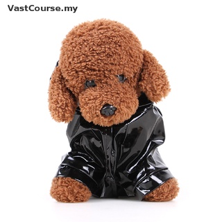 [vastcourse] Ropa para perros/mascotas/impermeable con capucha/tiras reflectantes para perros/ropa de lluvia para exteriores MY (2)
