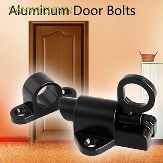 VANWEELDEN Gate Latch Lock Pull Ring Aluminum Hardware Window Security Bolt Spring Bounce Automatic Door Bolt/Multicolor