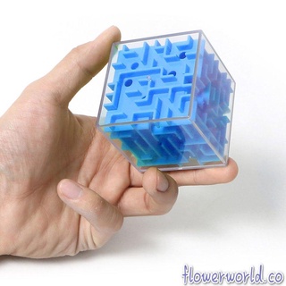 [FLW] Laberinto 3D Cubo Mágico Juego De Velocidad Rompecabezas Bola Rodante Juguete Educativo