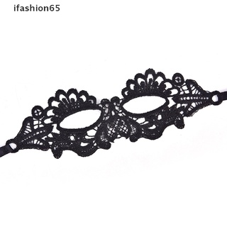 ifashion65 sexy negro encaje ojo máscara para mascarada bola fiesta disfraz disfraz de halloween co