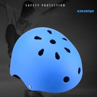 [kikianye] casco ajustable a prueba de golpes eps interior patinaje bicicleta casco de equitación para ciclismo