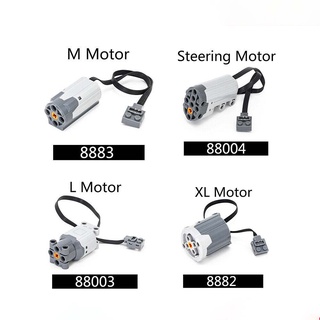 4PCS For Lego Technic Power Functions Servo Steering Motor 88004 88003 8883 8882 (1)
