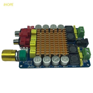 Ihope TDA7498 2 canales clase D 2x100W Audios digitales estéreo amplificador de la junta componente