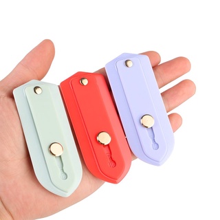 ENTFORM Universal Finger Ring Holder Portable Silicone Phone Stand Phone Grip Push Pull Telescopic Multi-function Wrist Band Finger Strap Bracket/Multicolor (5)
