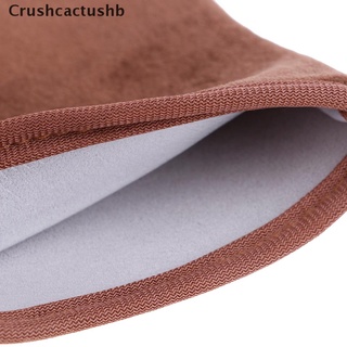 [crushcactushb] aplicador marrón reutilizable guantes de bronceado crema loción mousse guante de limpieza corporal venta caliente