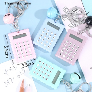 [tfnl] mini calculadora portátil de 8 dígitos pantalla ultrafina calculadora suministros escolares asf