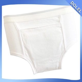 [dolel] S/m/l/xl/xxl algodón hombres incontinencia ayuda ropa interior, absorbencia S/M/L/XL/XXL