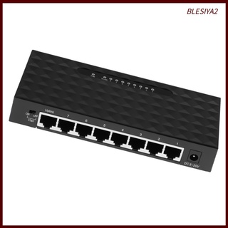 [BLESIYA2] 8 puertos 10/interruptor de red de escritorio Fast Ethernet VLAN conmutadores adaptador (8)