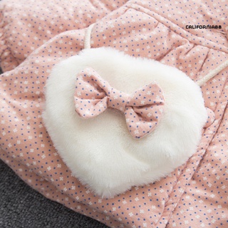 Cafyyt- chaqueta de algodón cálida para bebé/niña con oreja de conejo/invierno/ropa exterior con capucha (8)