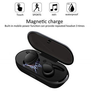 Y30 Auriculares Bluetooth / Auriculares táctiles / con micrófono para música