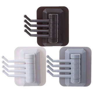 Yew 3 pzs ganchos multiusos de almacenamiento autoadhesivos para puerta de pared/gancho para puerta de pared/toallero/cocina/baño/llavero (9)