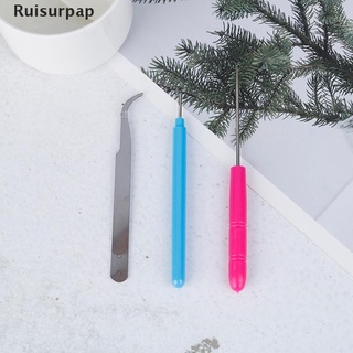 [ruisurpap] 3xpaper diy set quilling herramientas de papel pinzas aguja pines ranurado pluma kit de herramientas venta caliente