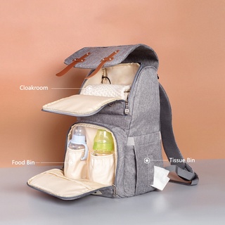momia bolsa de maternidad para bebé cosas de viaje pañales cochecito (b) (4)