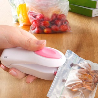 Mini máquina de sellado de calor para la máquina de envasado de alimentos sellador de impulsos sellador bolsa de plástico portátil herramientas del hogar