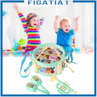 [NANA] Juguete de tambor para niños/Kit de instrumentos de música/juguete educativo de aprendizaje temprano