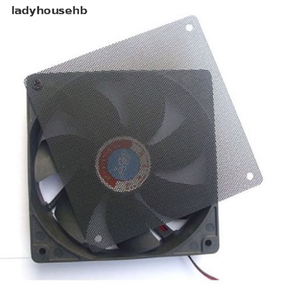 ladyhousehb 120 mm ordenador pc a prueba de polvo enfriador ventilador caso cubierta filtro de polvo malla con 4 tornillos venta caliente
