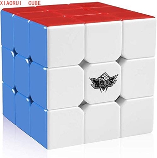 xiaorui cubo mágico sin pegatina cubo de velocidad suave profesional rompecabezas juguetes (cubo mágico sin pegatinas)