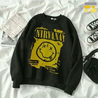 Nirvana suéter serigrafía DTF PROMO barato LEBAY suéter de gran tamaño UNISEX más vendido puede bacalao calidad garantizada agradable enviar a voluntad a Wrayah