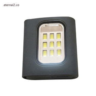 ete2 luz de carga usb pequeña portátil led multifunción de advertencia luz nocturna