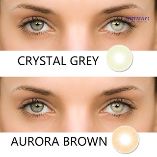 1 par de lentes de contacto de colores grandes para hombre y mujer/lentes de contacto de colores (6)