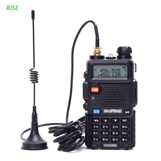 RISE Baofeng antena para Radio portátil Mini coche VHF antena para Quansheng Baofeng 888S UV5R Walkie Talkie UHF antena
